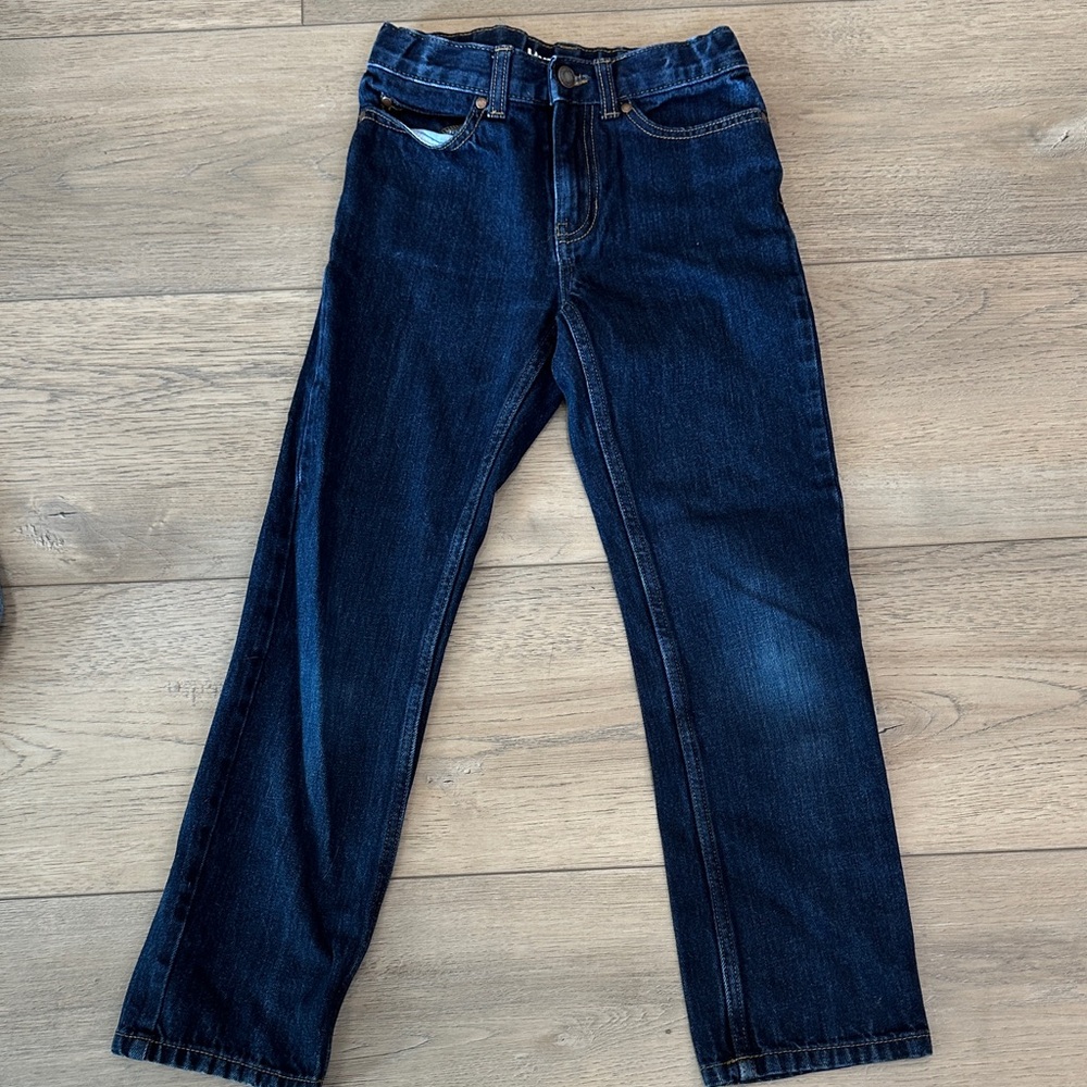 Boys Lands End Blue Jeans